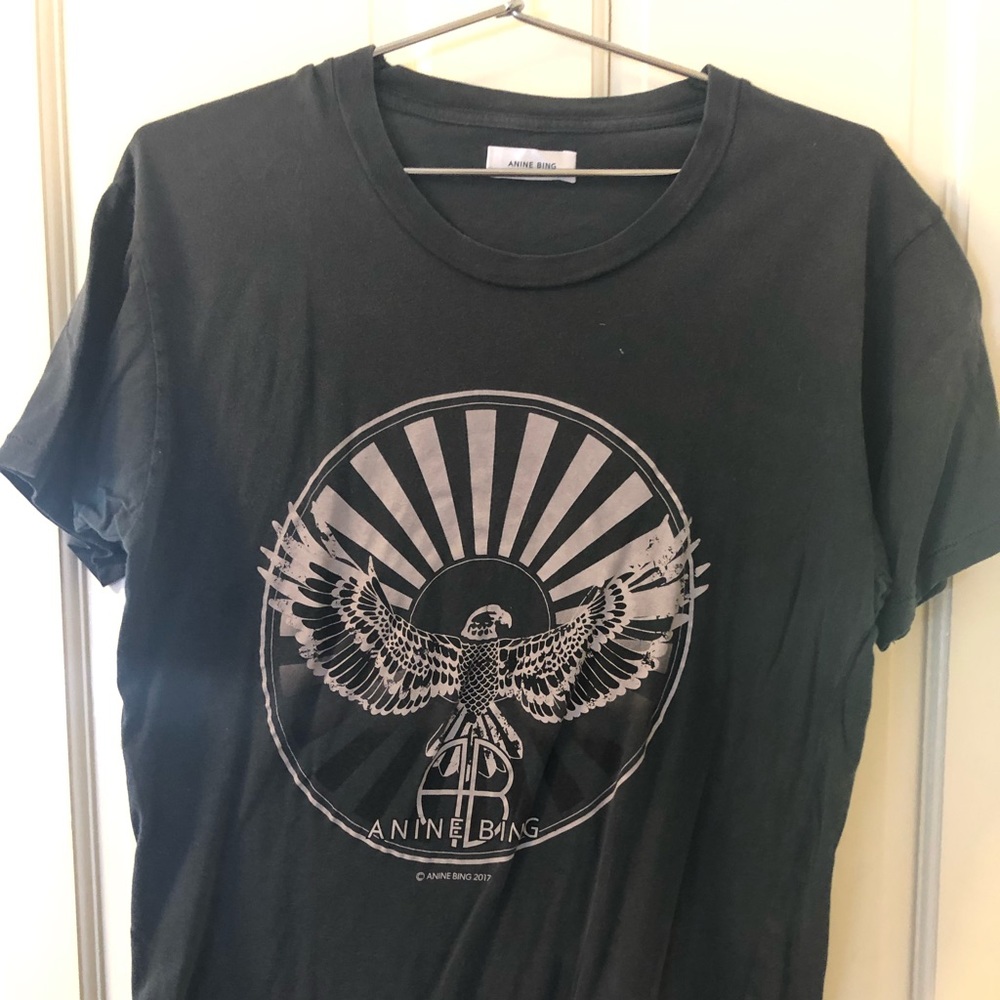 Anime Bing Graphic Tee - Black